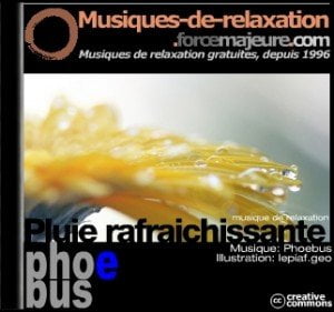 Pluie rafraichissante
