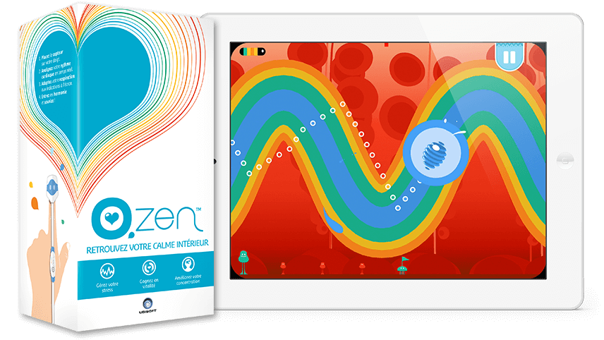 o.zen par UbiSoft pour la synchronisation cardiaque