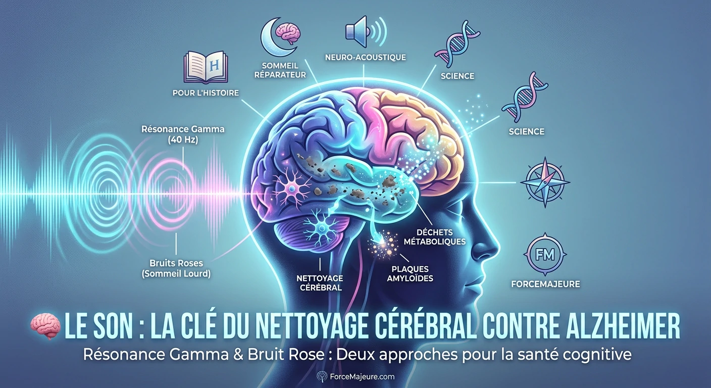 nettoyage cérébral alzheimer et ondes sonores